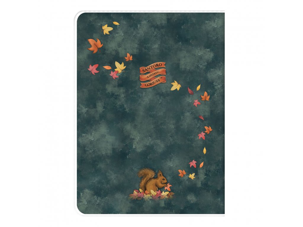 Santoro Gorjuss - Autumn Leaves - Zošit A4 s obalom 1033GJ01
