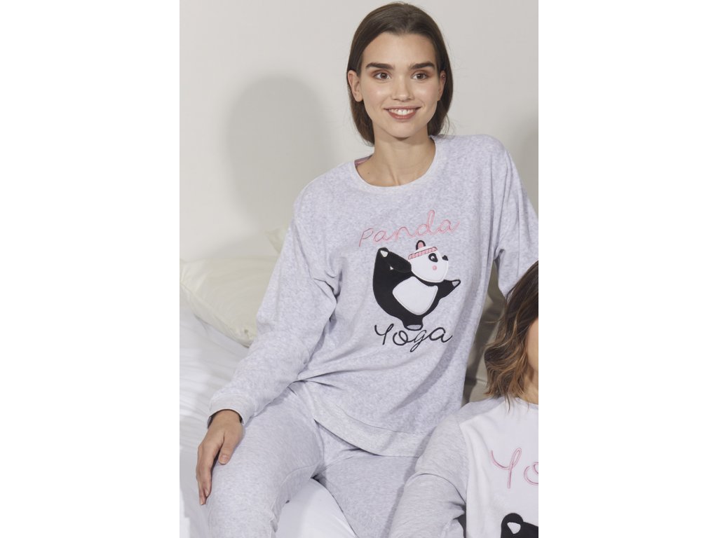 Panda Yoga - Dámske pyžamo 55842