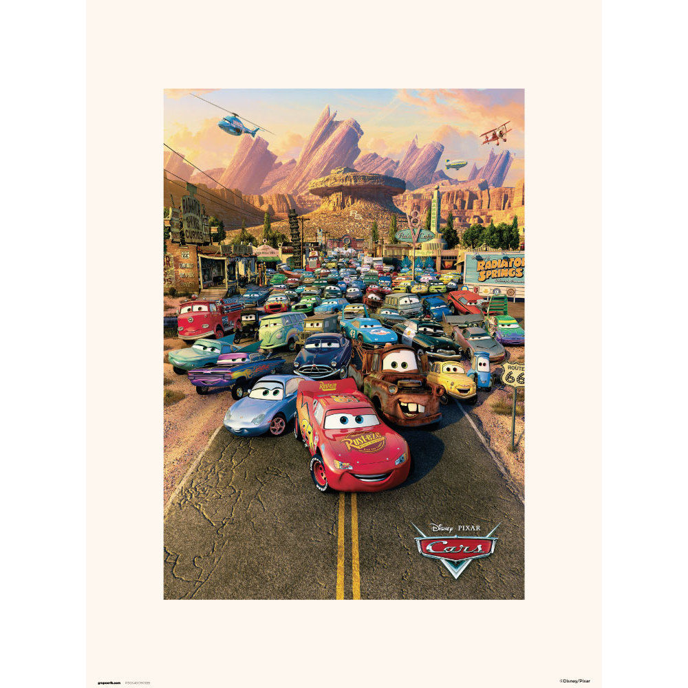 Cars - Print na stenu 30 x 40 cm P30X40CM0189