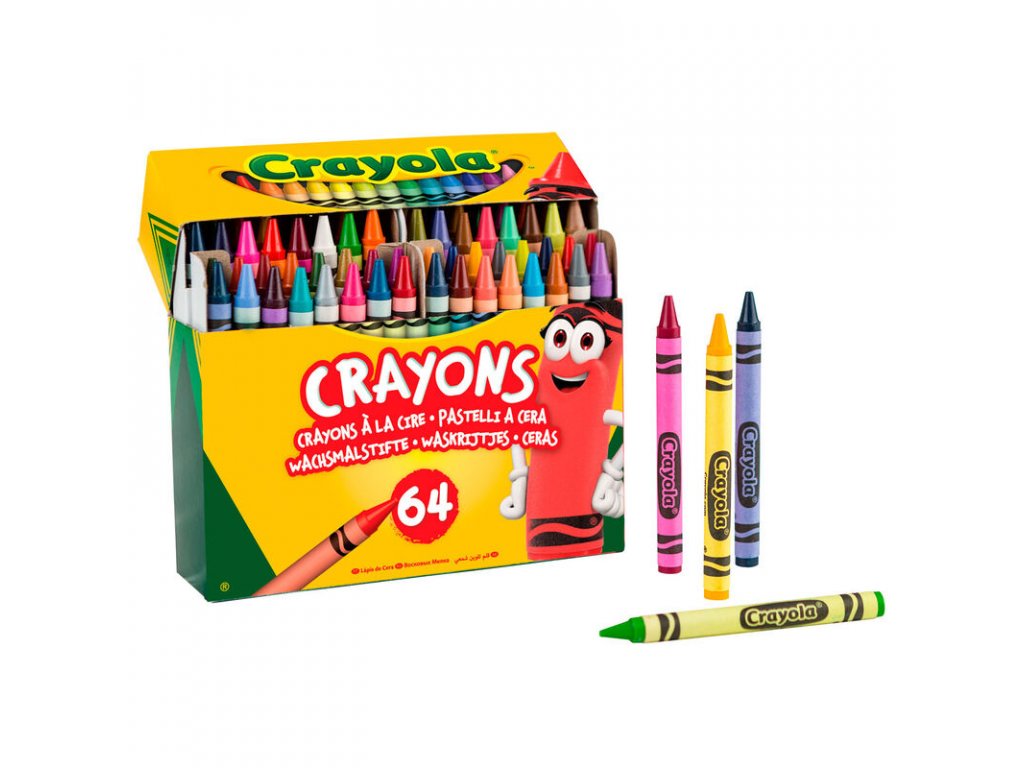 Crayola - Set pastelky 64ks