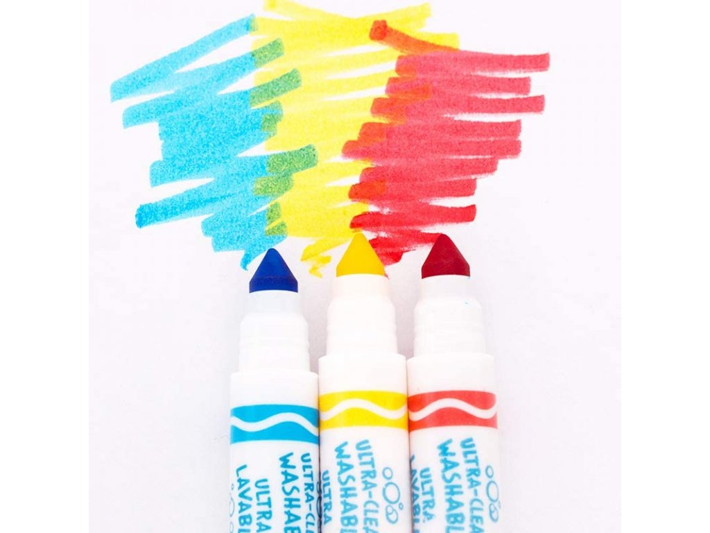 Crayola - Umývateľné fixky 8ks