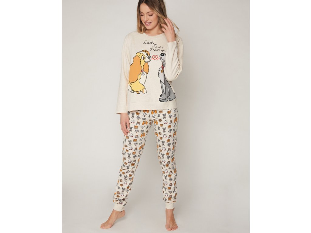 Lady a Tramp - Dámske pyžamo 55964