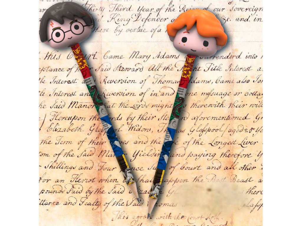 Harry Potter - Set 2 x ceruzka s gumou 20775