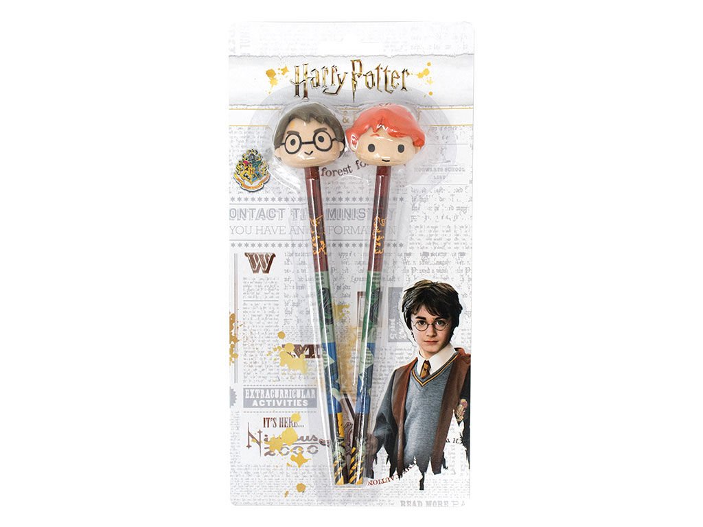 Harry Potter - Set 2 x ceruzka s gumou 20775