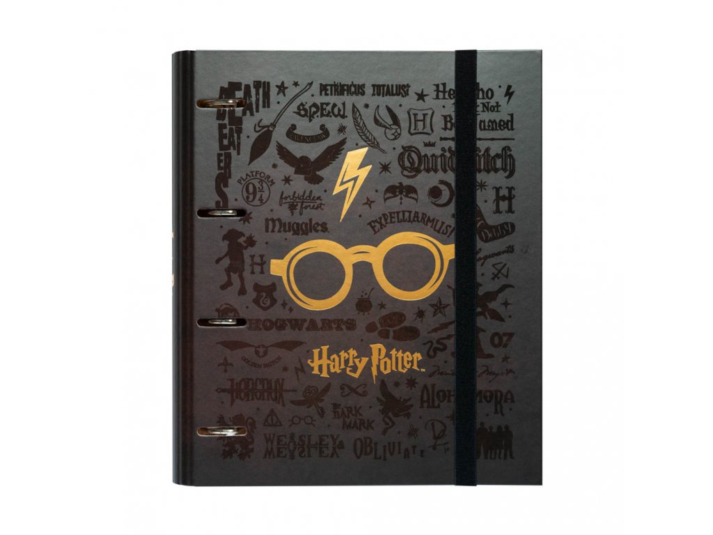 Harry Potter - Zakladač A4 s gumičkou CAT0069