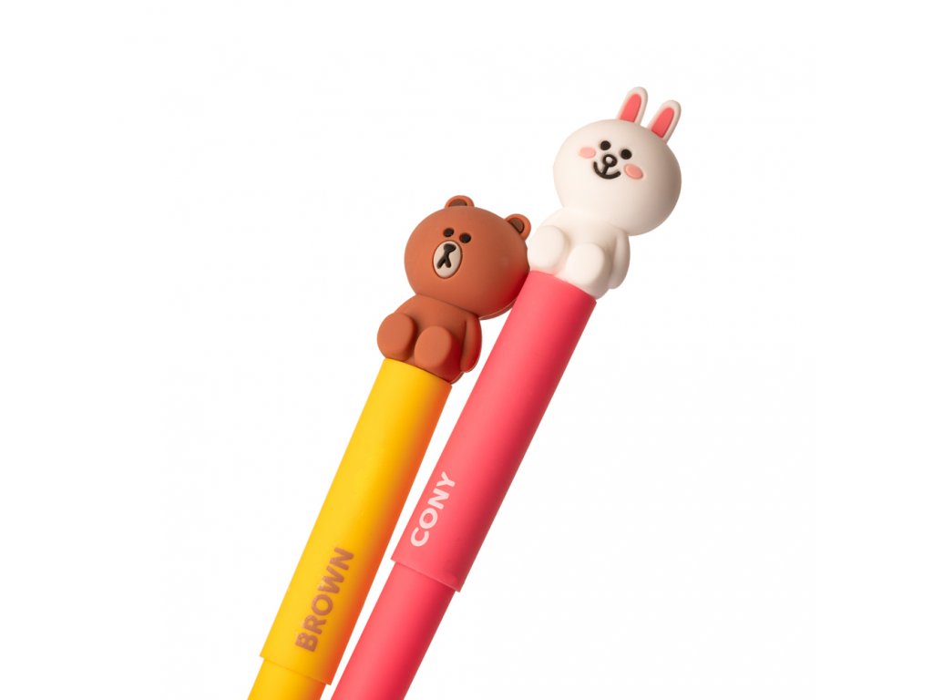 Line Friends - Set 2 pier Cony a Brown LINE3320