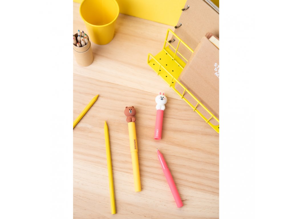 Line Friends - Set 2 pier Cony a Brown LINE3320