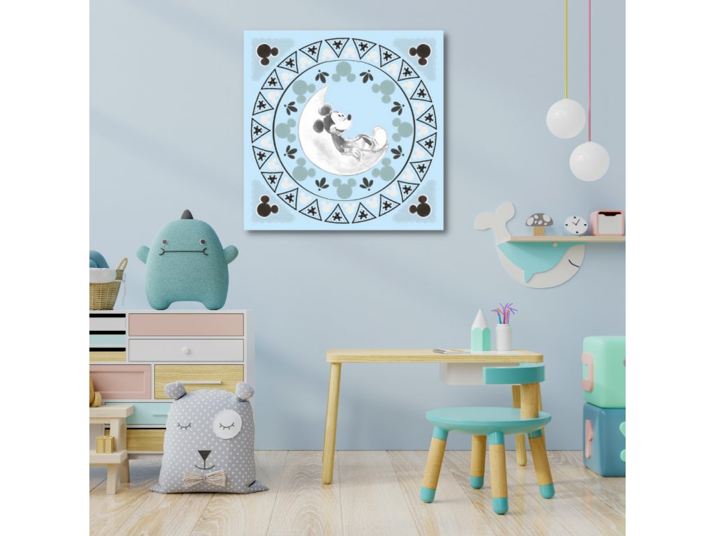 Mickey Mouse - Obraz na plátne 30 x 30cm C30X30CM001