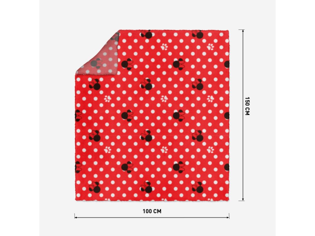 Minnie - Deka pre psov 100 x 150 cm 2800000830