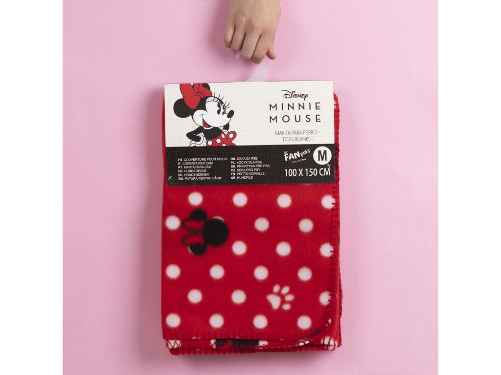 Minnie - Deka pre psov 100 x 150 cm 2800000830