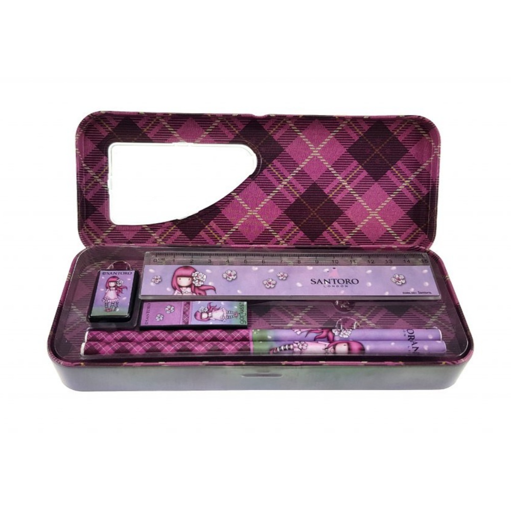 Santoro Gorjuss - Cherry Blossom - Plechový peračník plný 217122