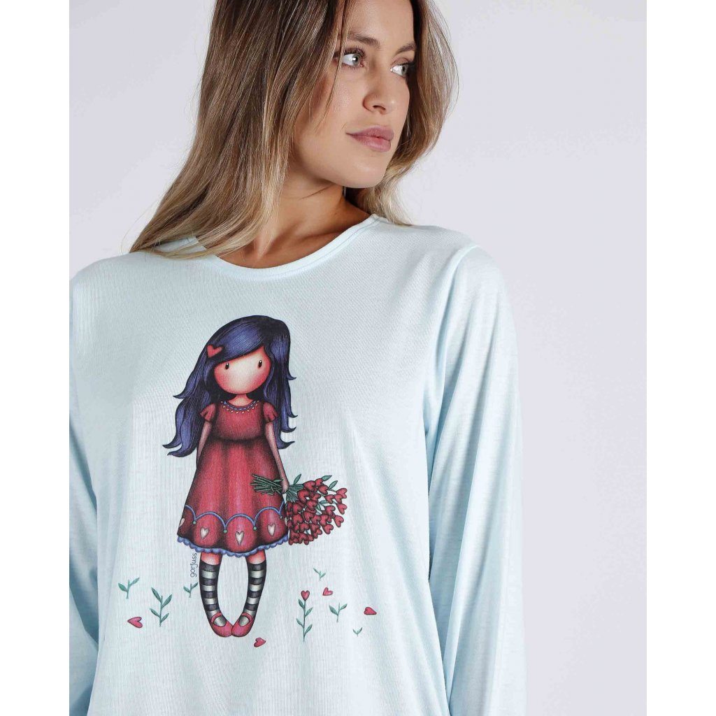 Santoro Gorjuss - Love Grows - Dámske pyžamo dlhé 55614