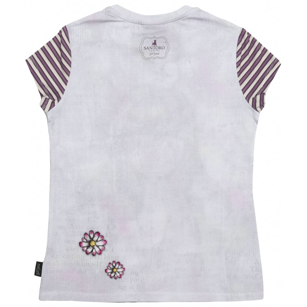 Santoro Gorjuss - Oops a Daisy - Tričko s krátkym rukávom SA50008