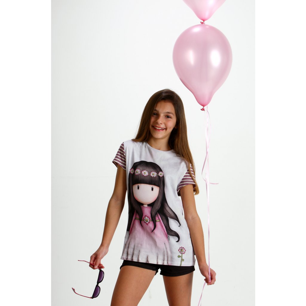 Santoro Gorjuss - Oops a Daisy - Tričko s krátkym rukávom SA50008