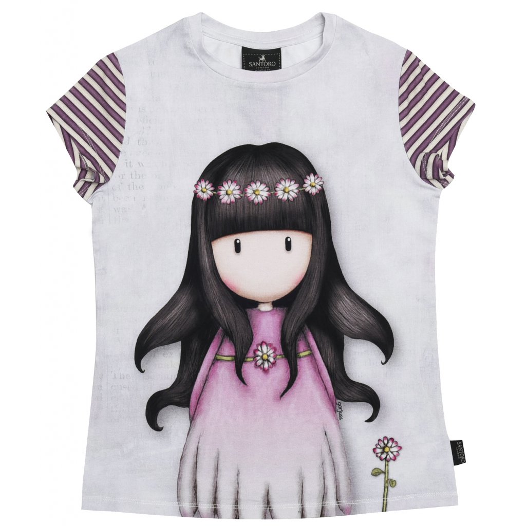 Santoro Gorjuss - Oops a Daisy - Tričko s krátkym rukávom SA50008