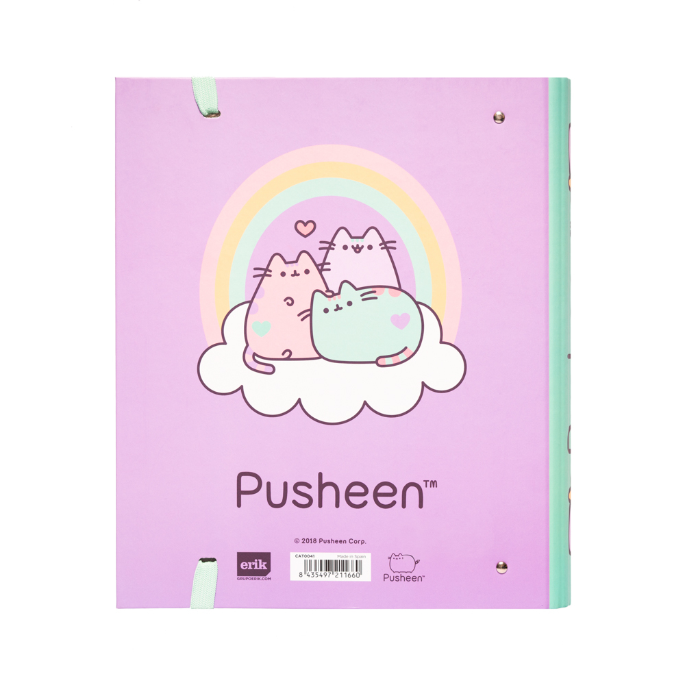 Pusheen - Zakladač A4 s gumičkou CAT0041