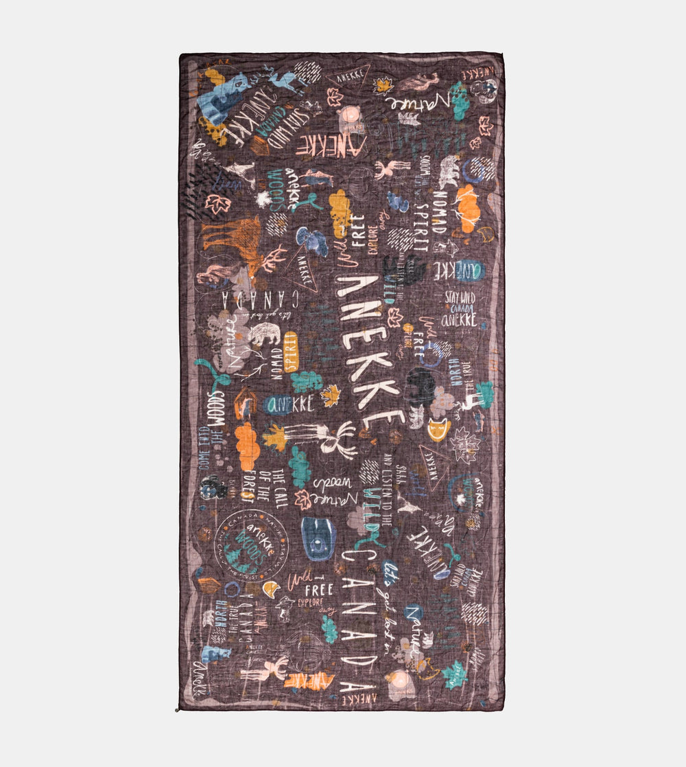 Anekke The Forest - Šatka 186 x 90 cm - 35600-104