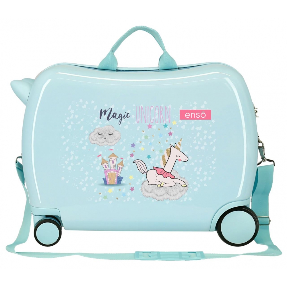 Enso - Magic Unicorn - Cestovný kufrík / odrážadlo 9369821T