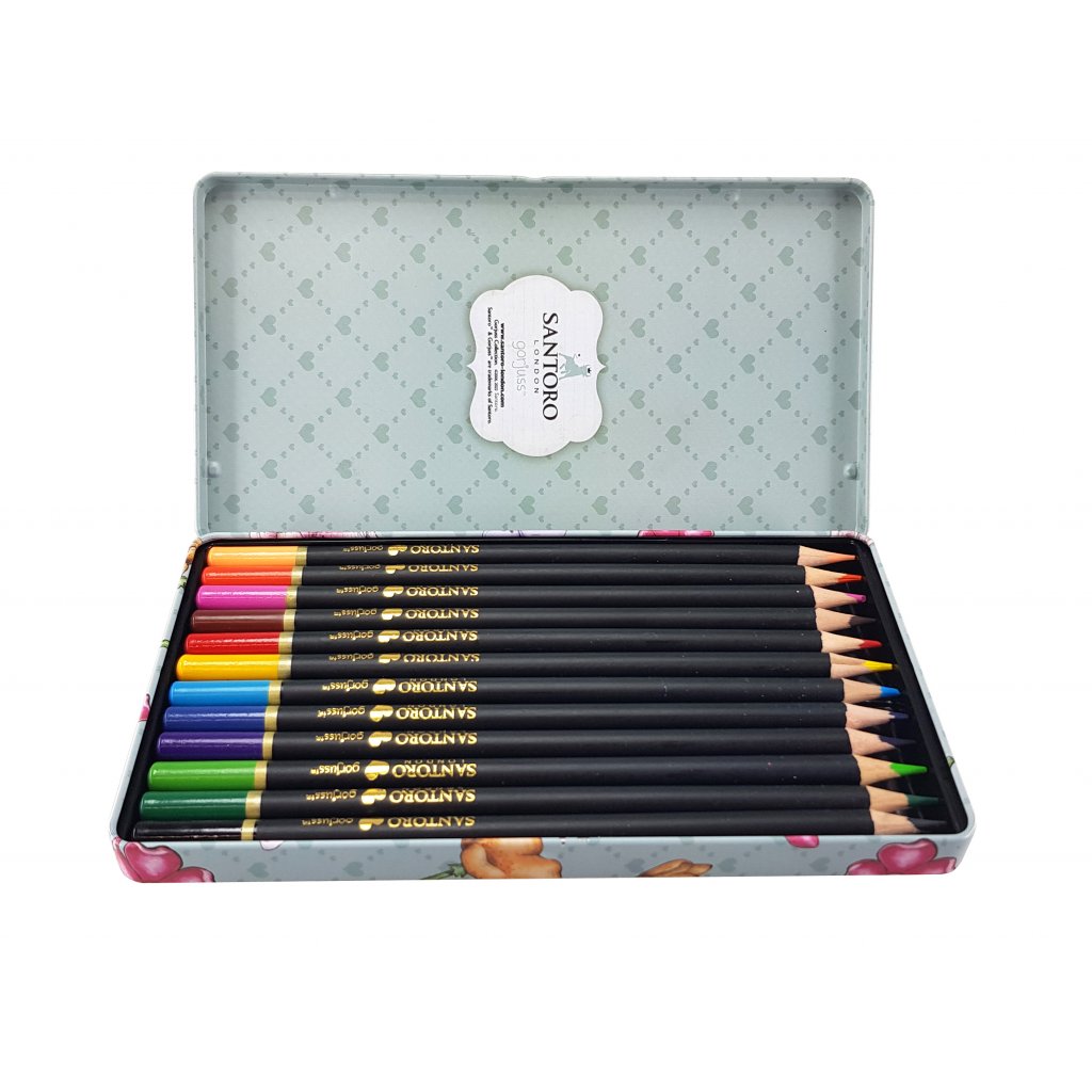 Santoro Gorjuss - Between The Pages - Farbičky 12ks 227131