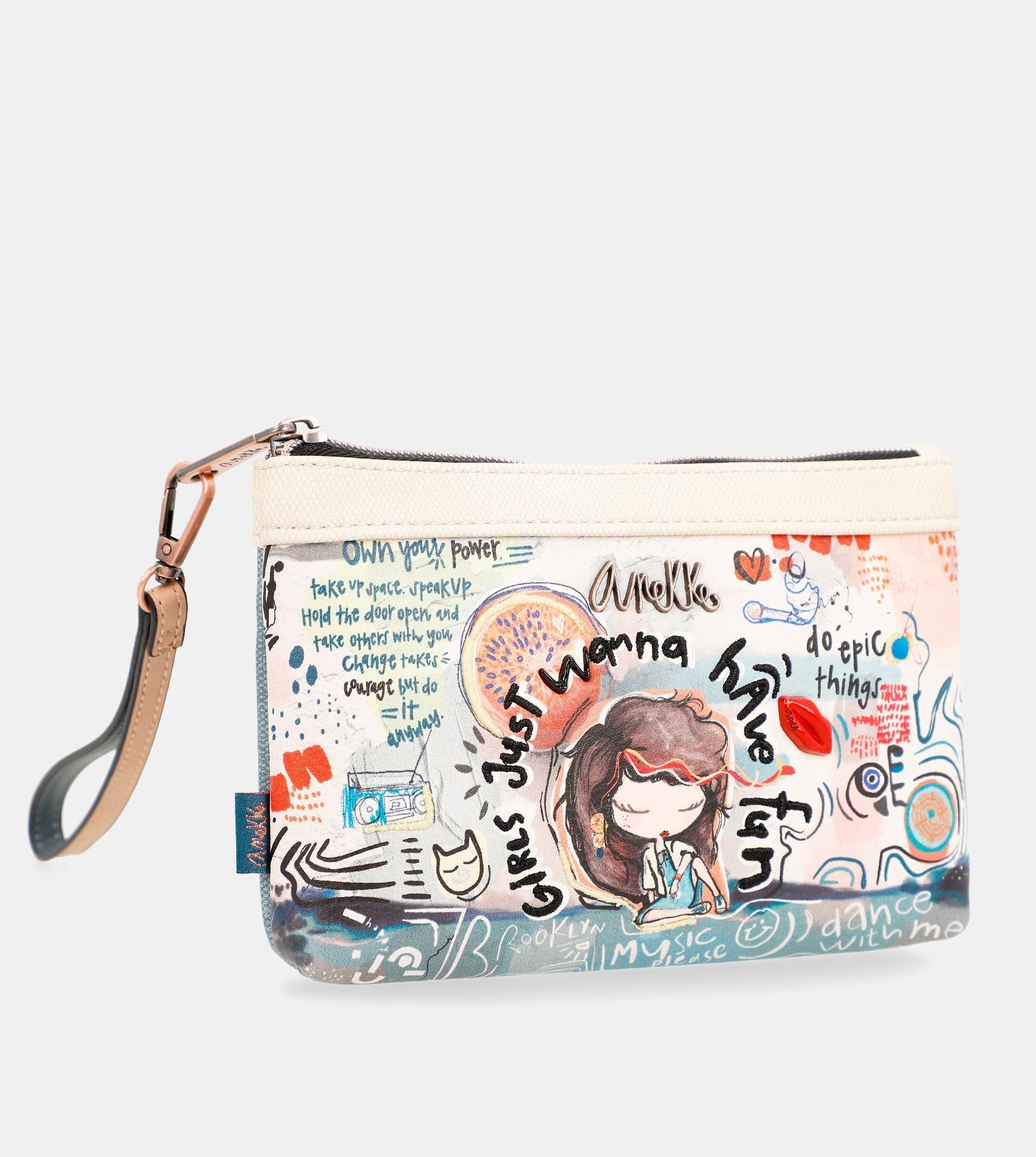 Anekke Fun & Music - Set kozmetická taška + puzdro 34807-395/34809-010