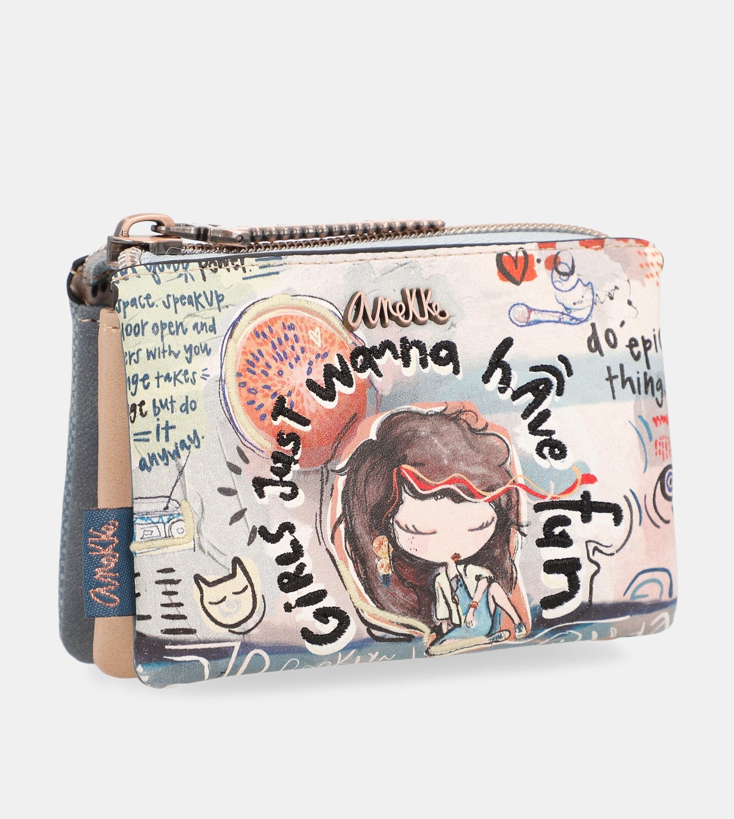 Anekke Fun & Music - Set kozmetická taška + puzdro 34807-395/34809-010