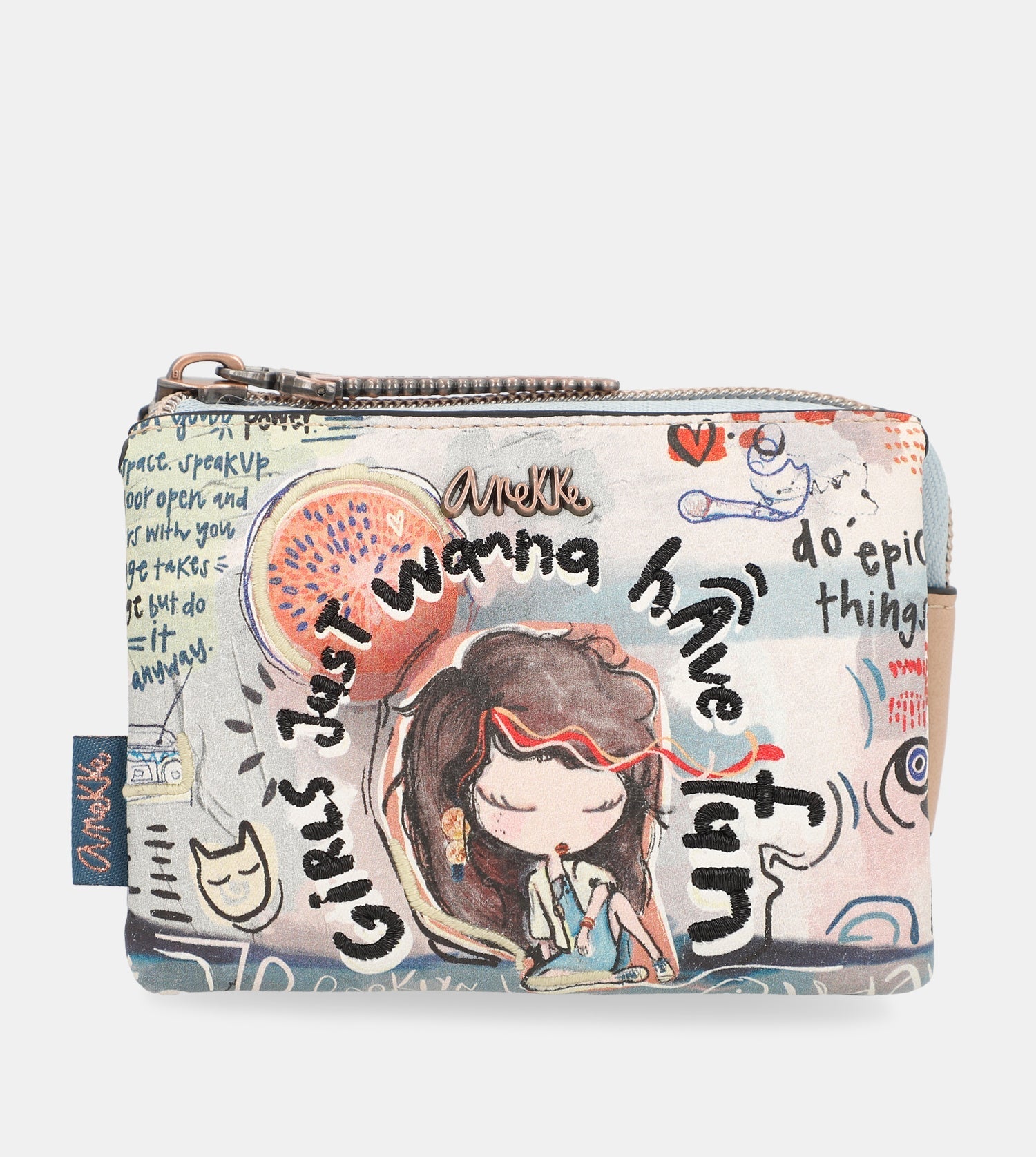 Anekke Fun & Music - Set kozmetická taška + puzdro 34807-395/34809-010