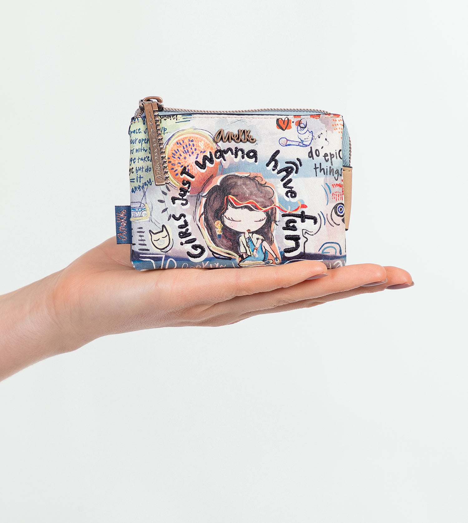 Anekke Fun & Music - Set kozmetická taška + puzdro 34807-395/34809-010