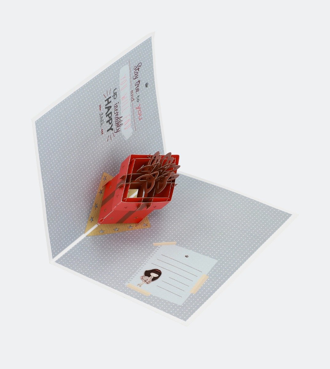 Anekke Patchwork - Pohľadnica 3D s obálkou AK3562
