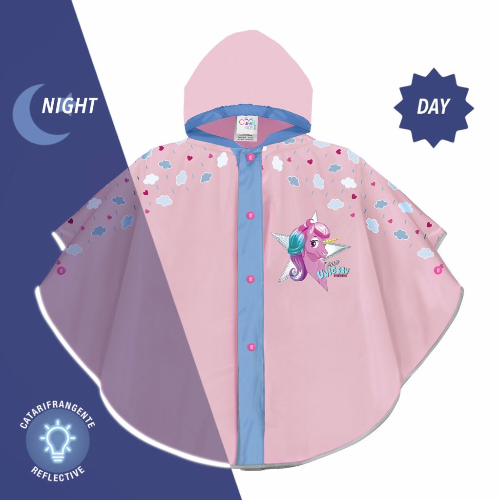 Unicorn - Detský reflexný pršiplášť 15590