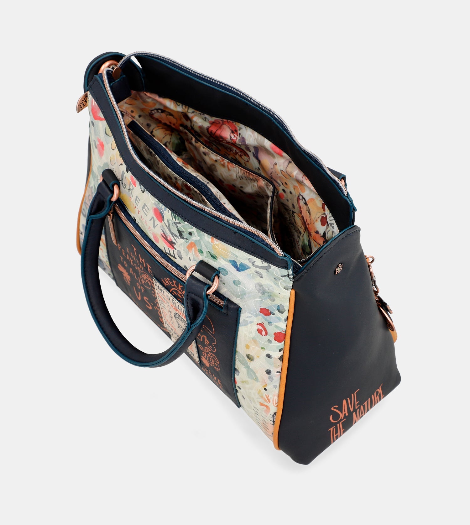 Anekke Pachamama Navy Blue - Kabelka do ruky ♻️ 36771-164