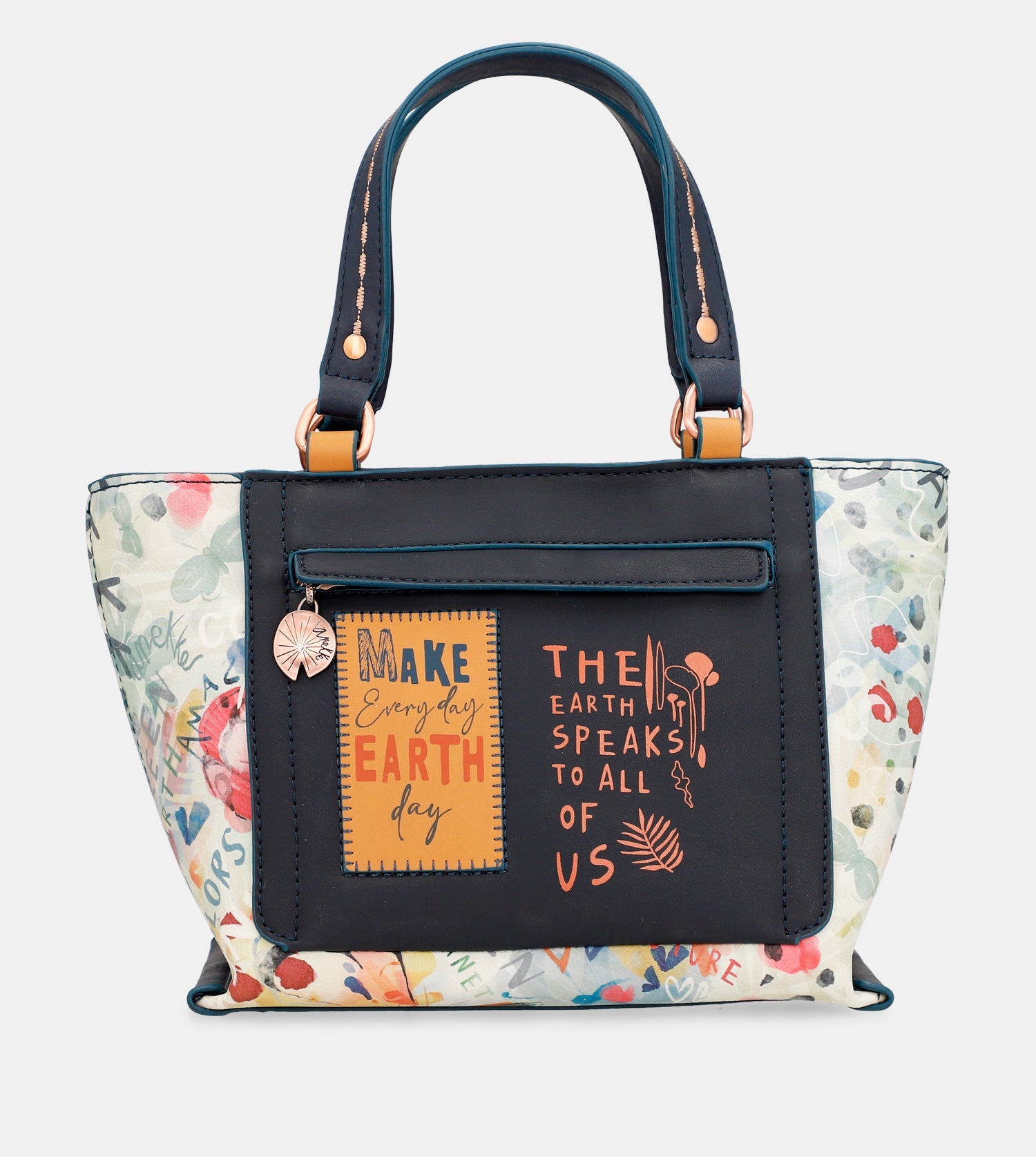 Anekke Pachamama Navy Blue - Kabelka do ruky ♻️ 36771-215