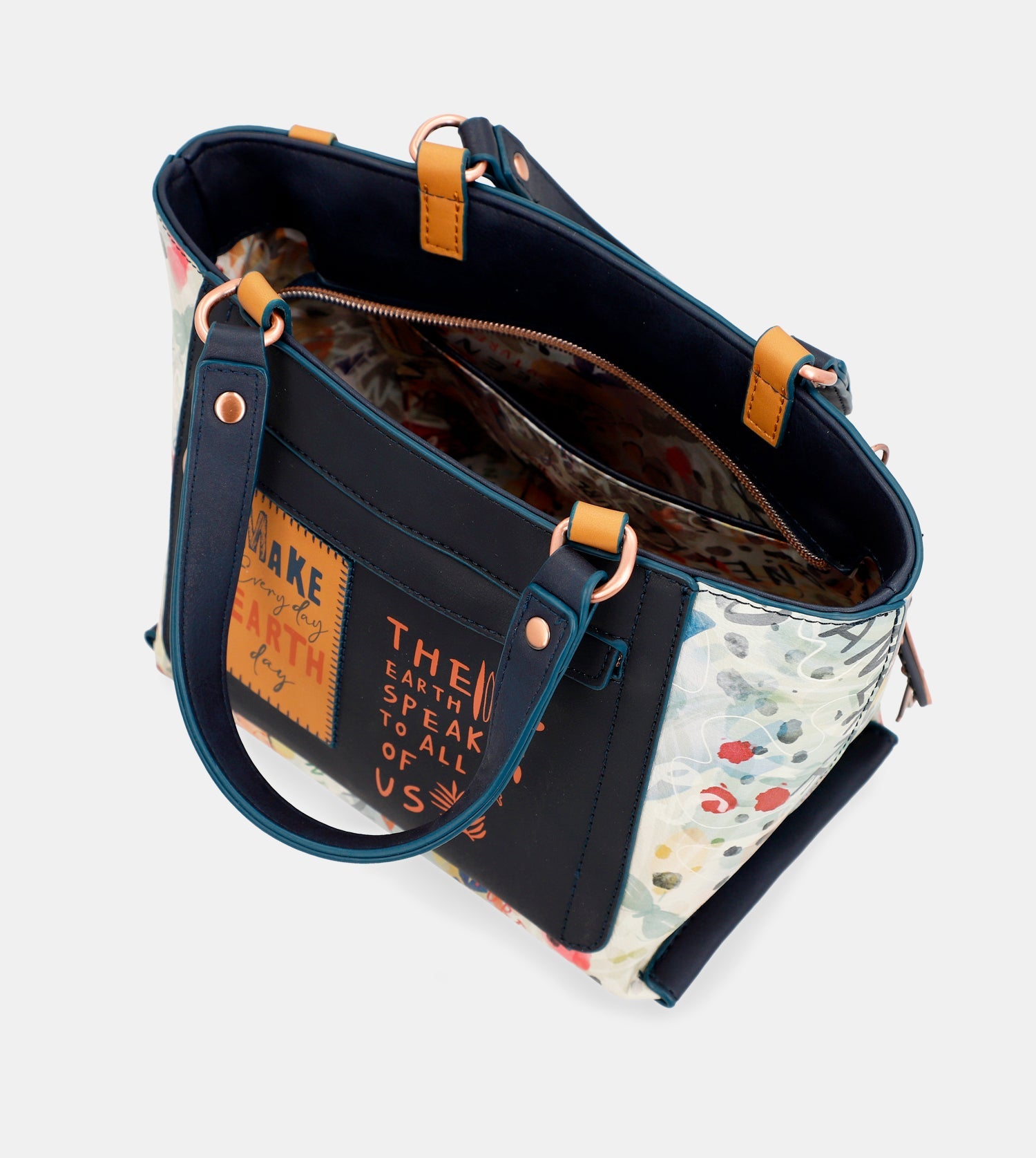 Anekke Pachamama Navy Blue - Kabelka do ruky ♻️ 36771-215
