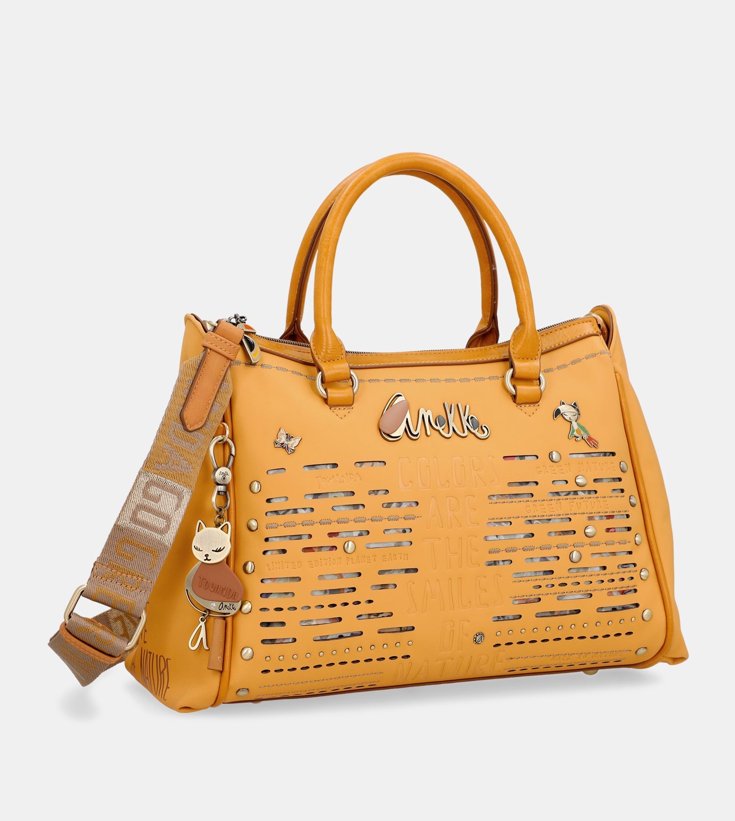 Anekke Pachamama Ochre - Kabelka do ruky ♻️ 36791-164