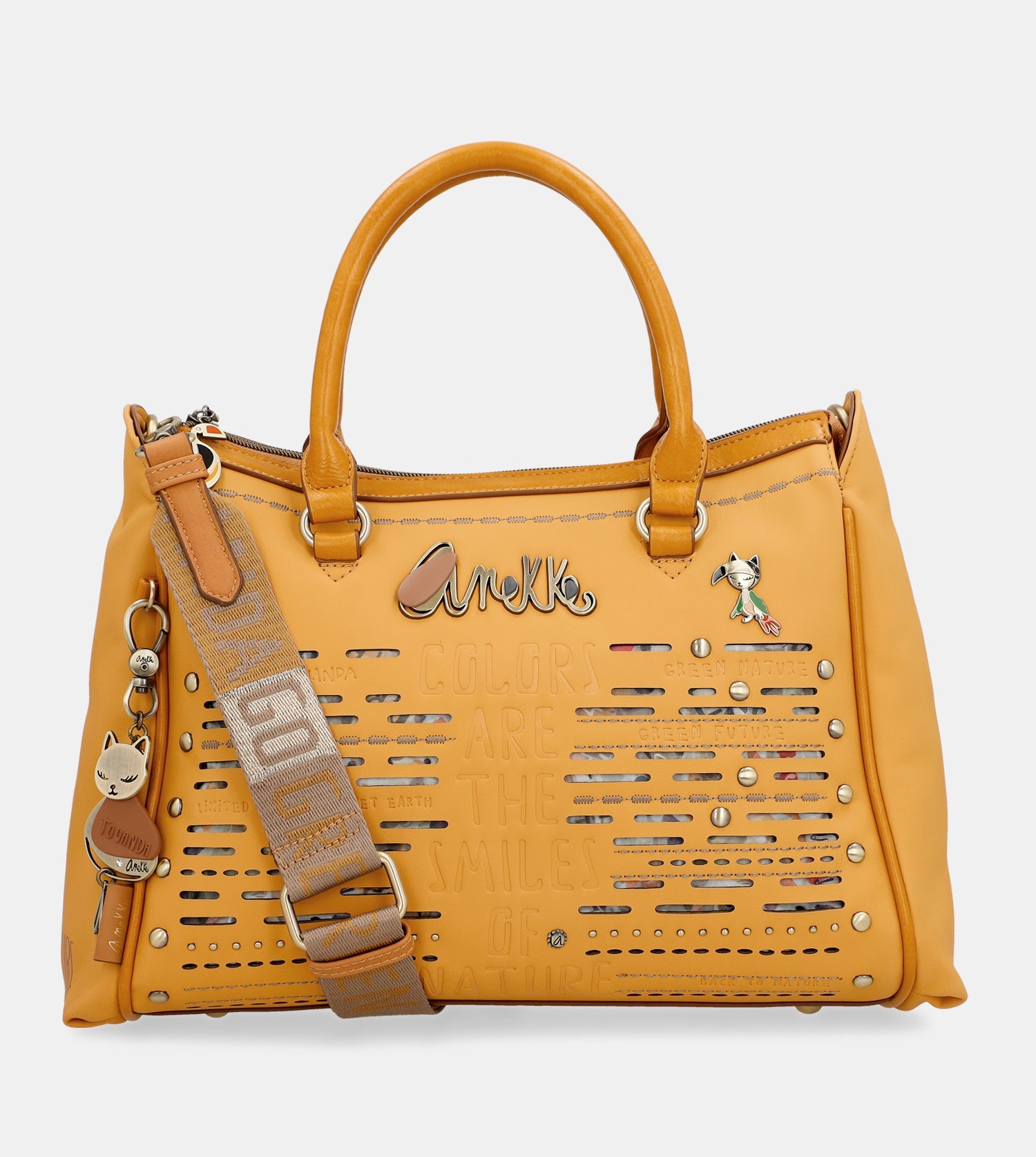 Anekke Pachamama Ochre - Kabelka do ruky ♻️ 36791-164