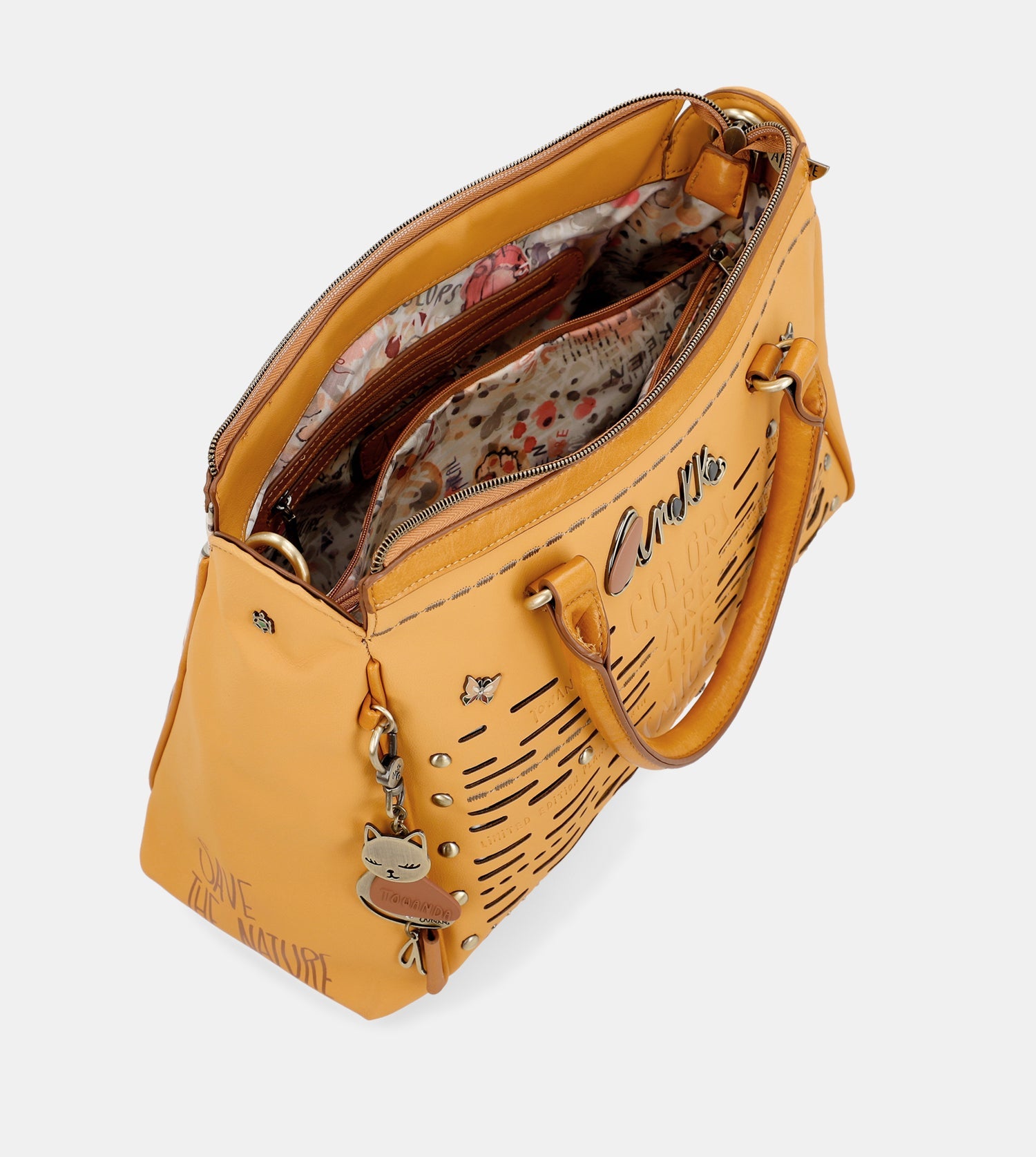Anekke Pachamama Ochre - Kabelka do ruky ♻️ 36791-164