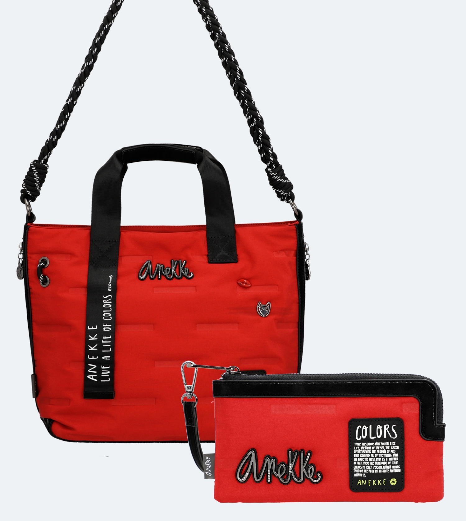 Anekke Colors - Set kabelka na plece + puzdro ♻️ 34871-157/34879-021