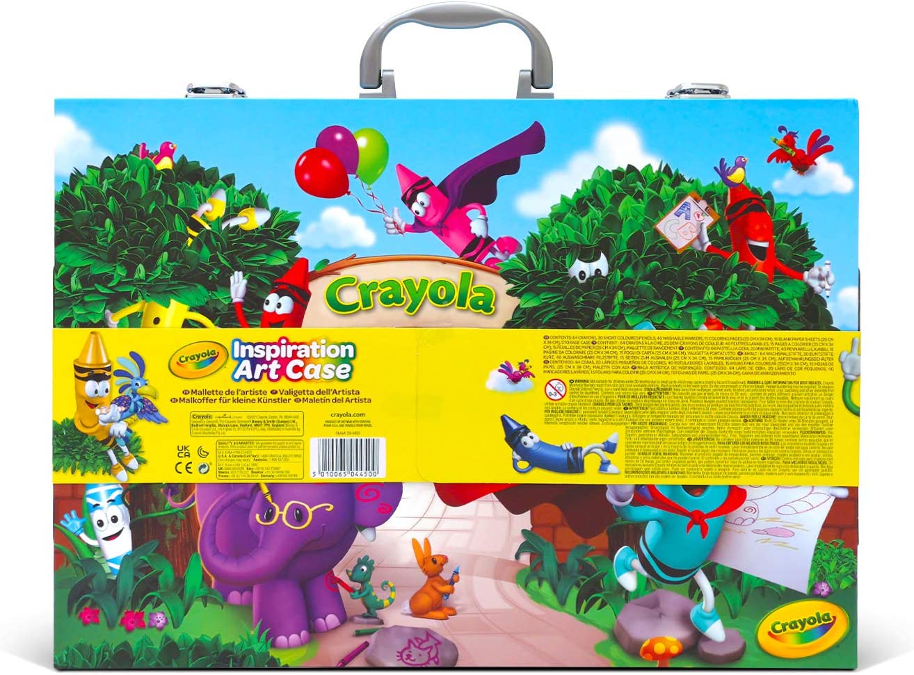 Crayola - Kufrík s pastelkami a fixkami 155ks 22876