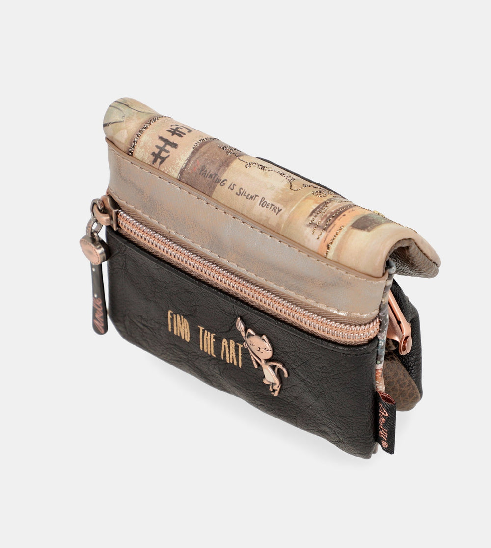 Anekke Shoen Black - Peňaženka na mince 37719-016