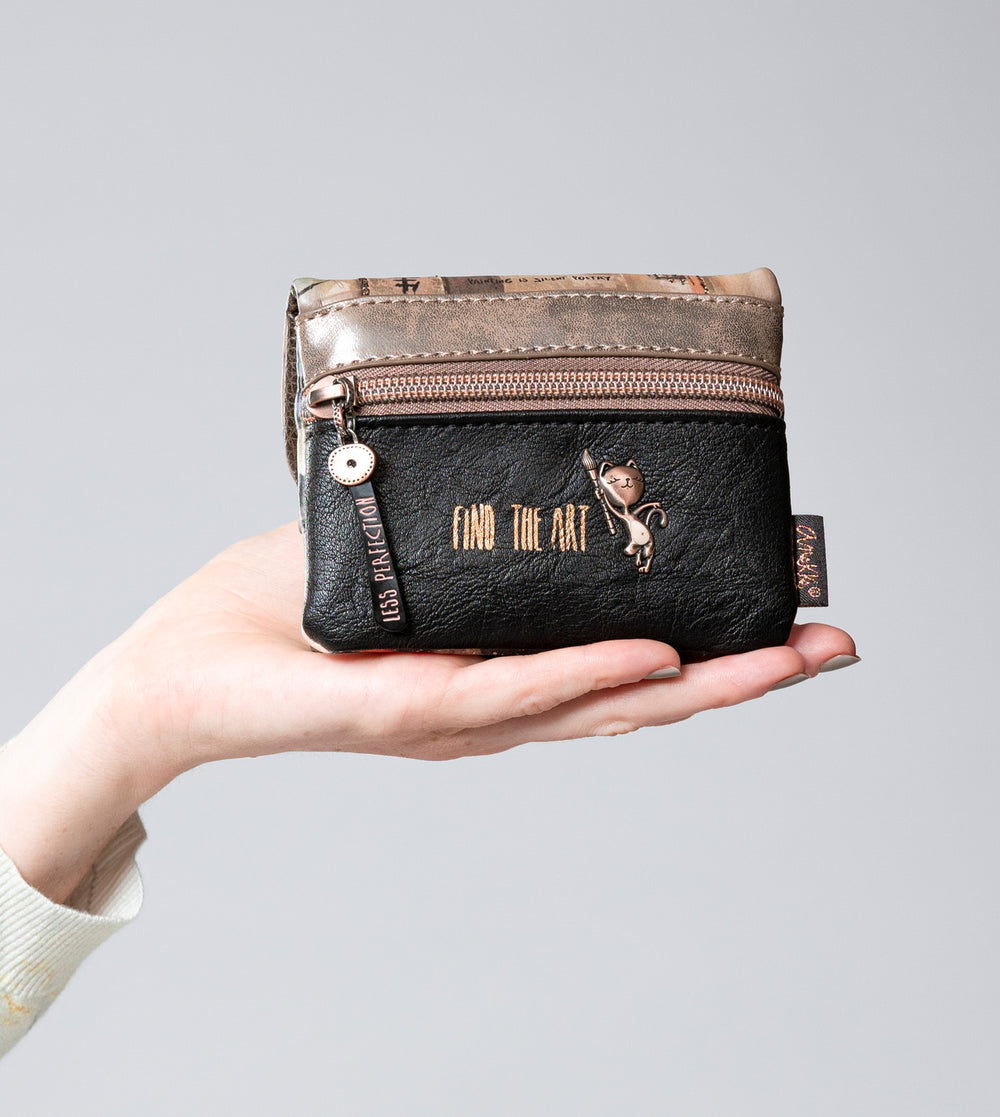 Anekke Shoen Black - Peňaženka na mince 37719-016