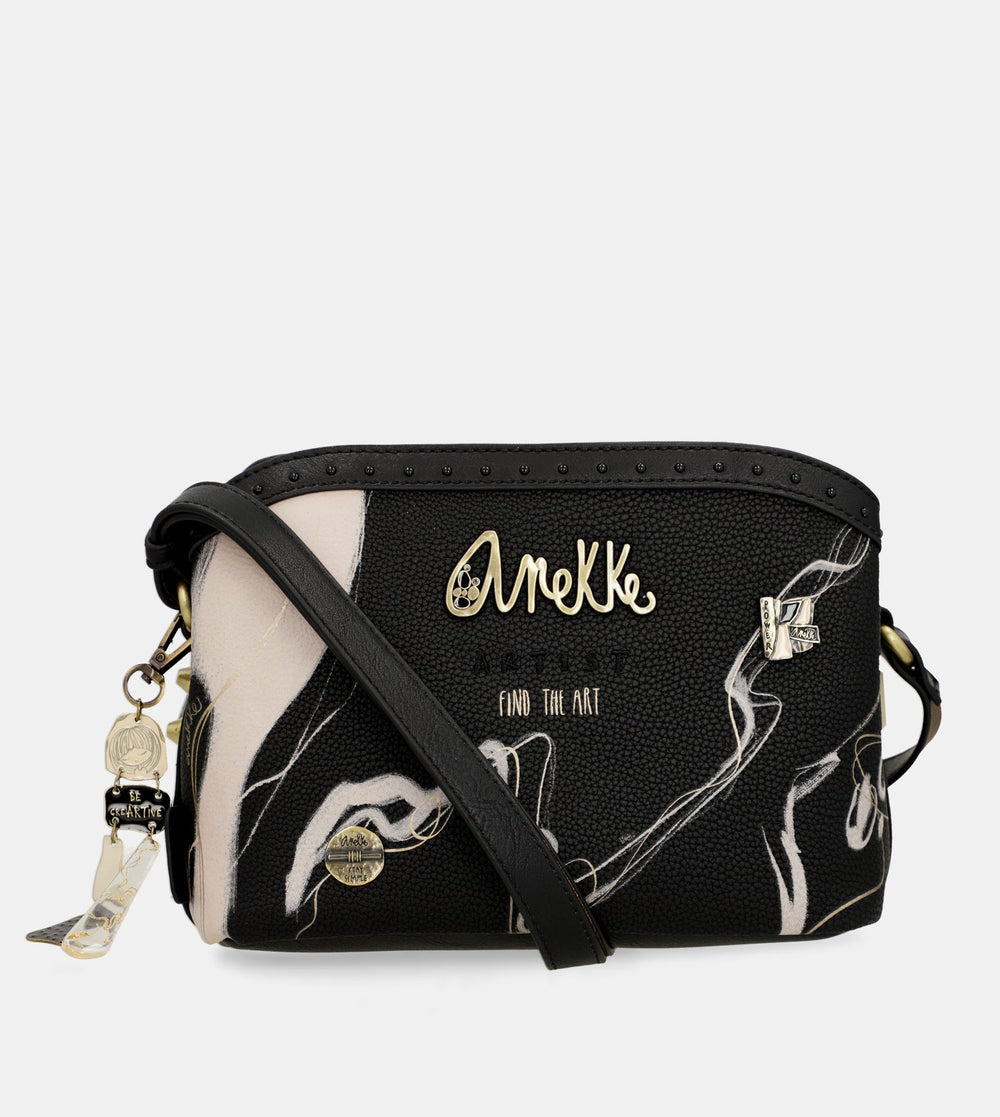 Anekke Nature Shodo Black - Crossbody kabelka ♻️ 37773-258