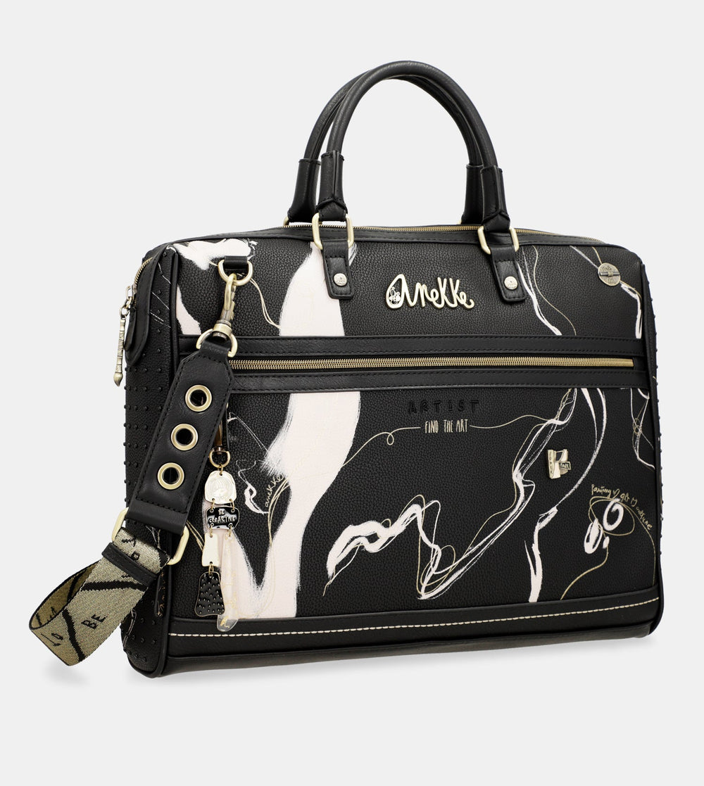 Anekke Nature Shodo Black taška na notebook ♻️ 37776-112