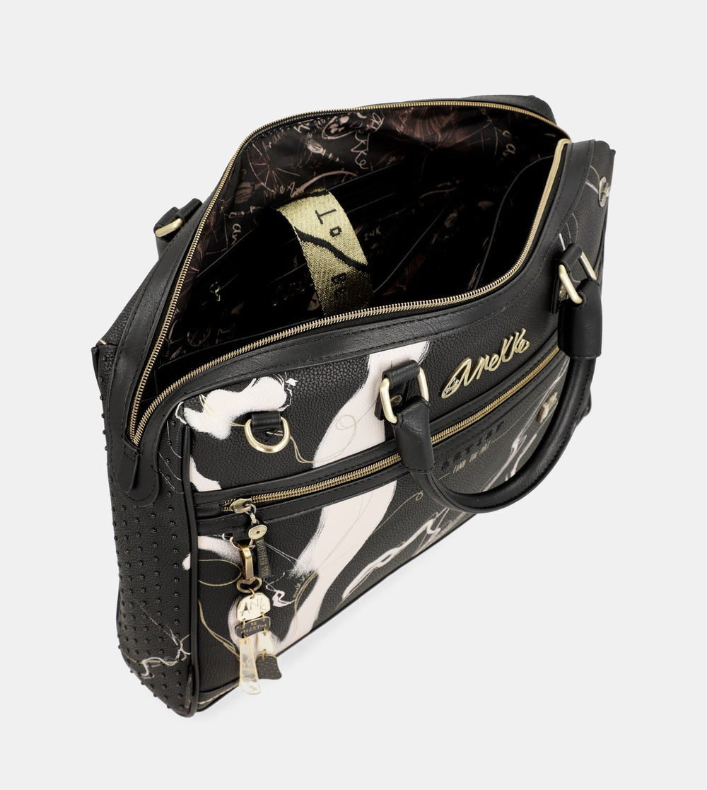 Anekke Nature Shodo Black taška na notebook ♻️ 37776-112