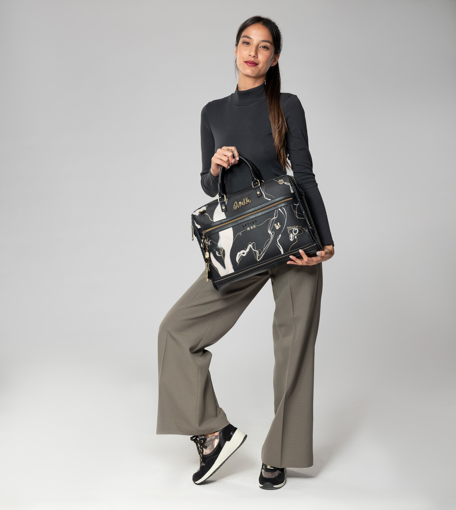 Anekke Nature Shodo Black taška na notebook ♻️ 37776-112