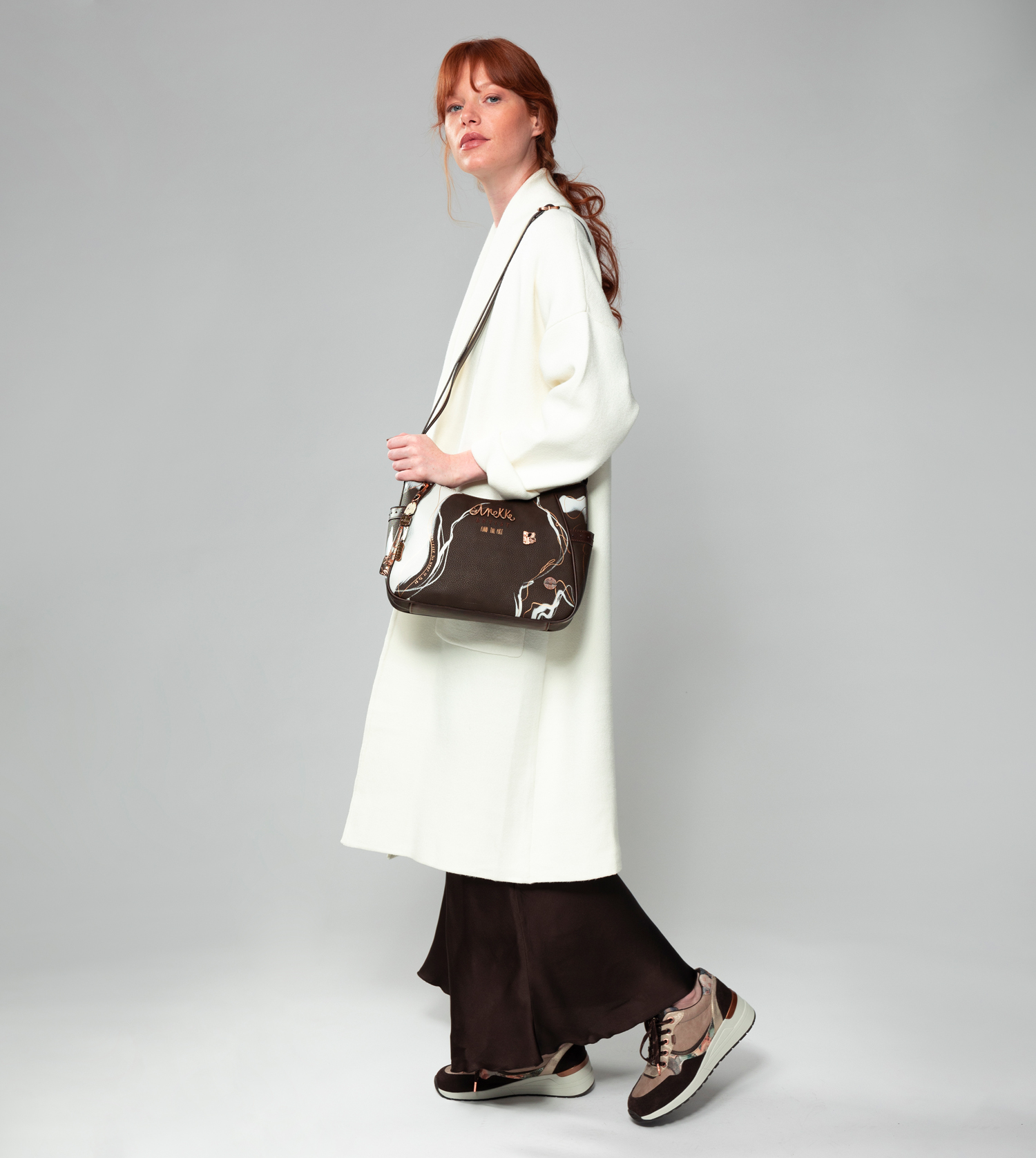 Anekke Nature Shodo Brown - Crossbody kabelka ♻️ 37783-002