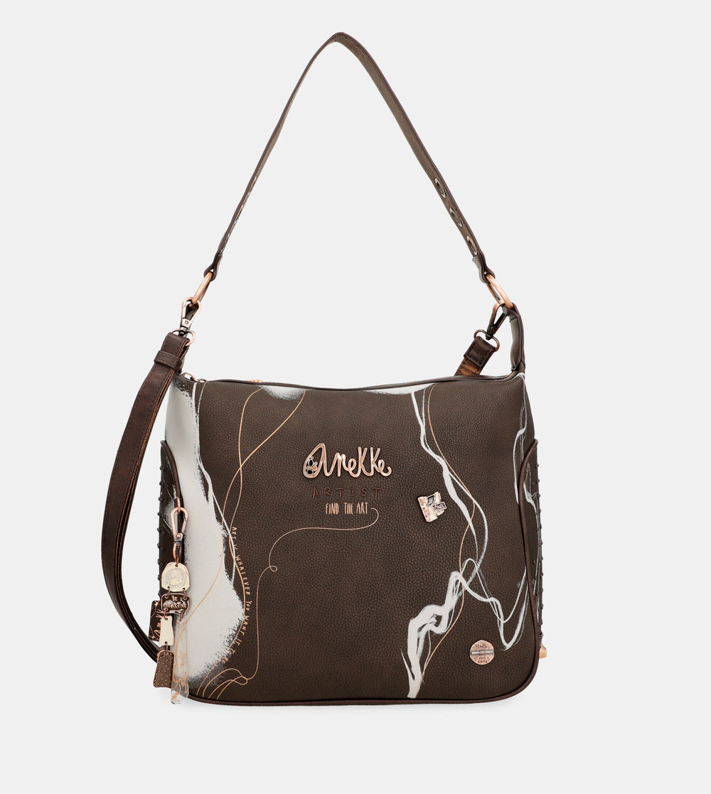 Anekke Nature Shodo Brown - Kabelka na plece ♻️ 37782-136