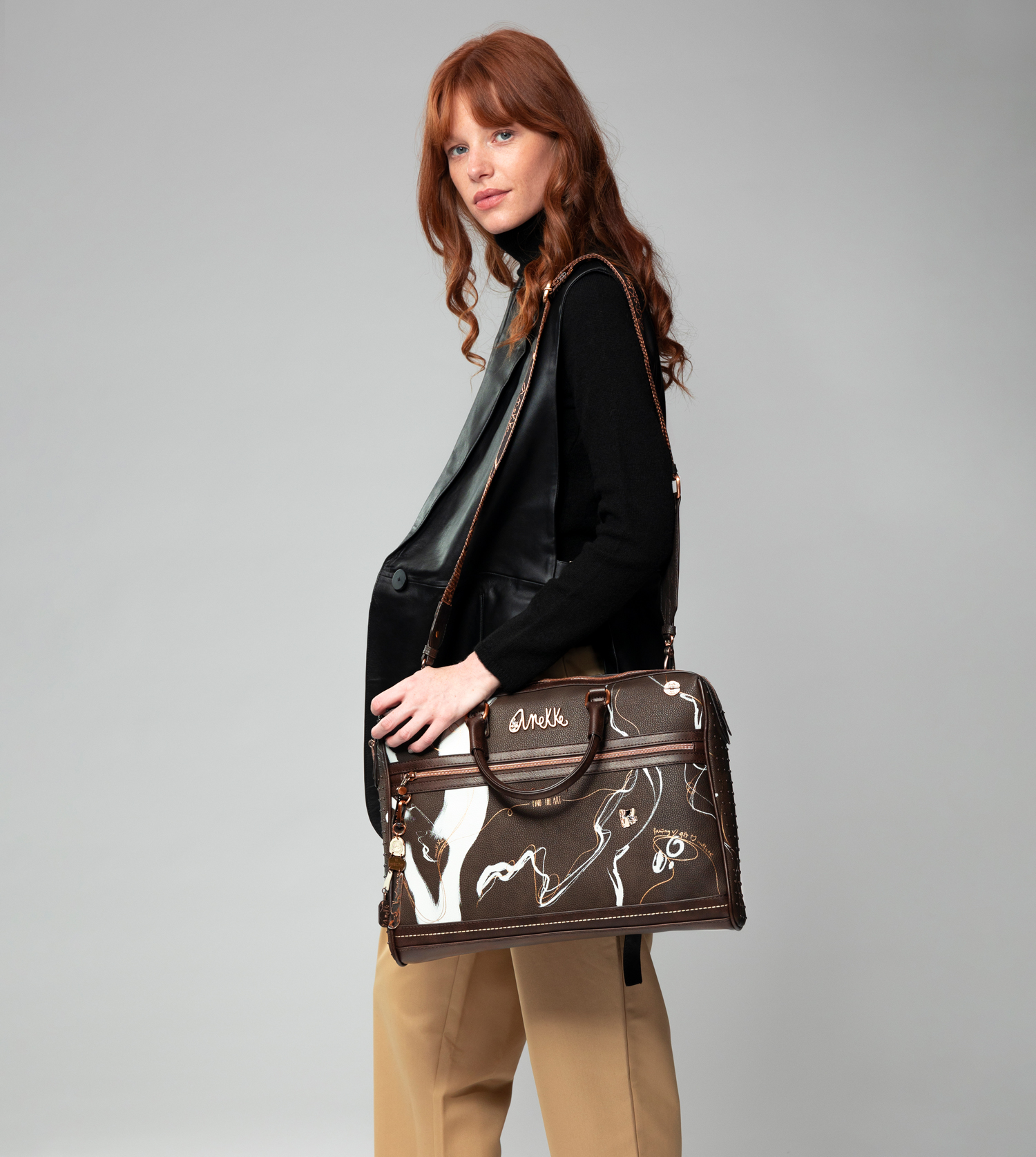 Anekke Nature Shodo Brown taška na notebook ♻️ 37786-112 