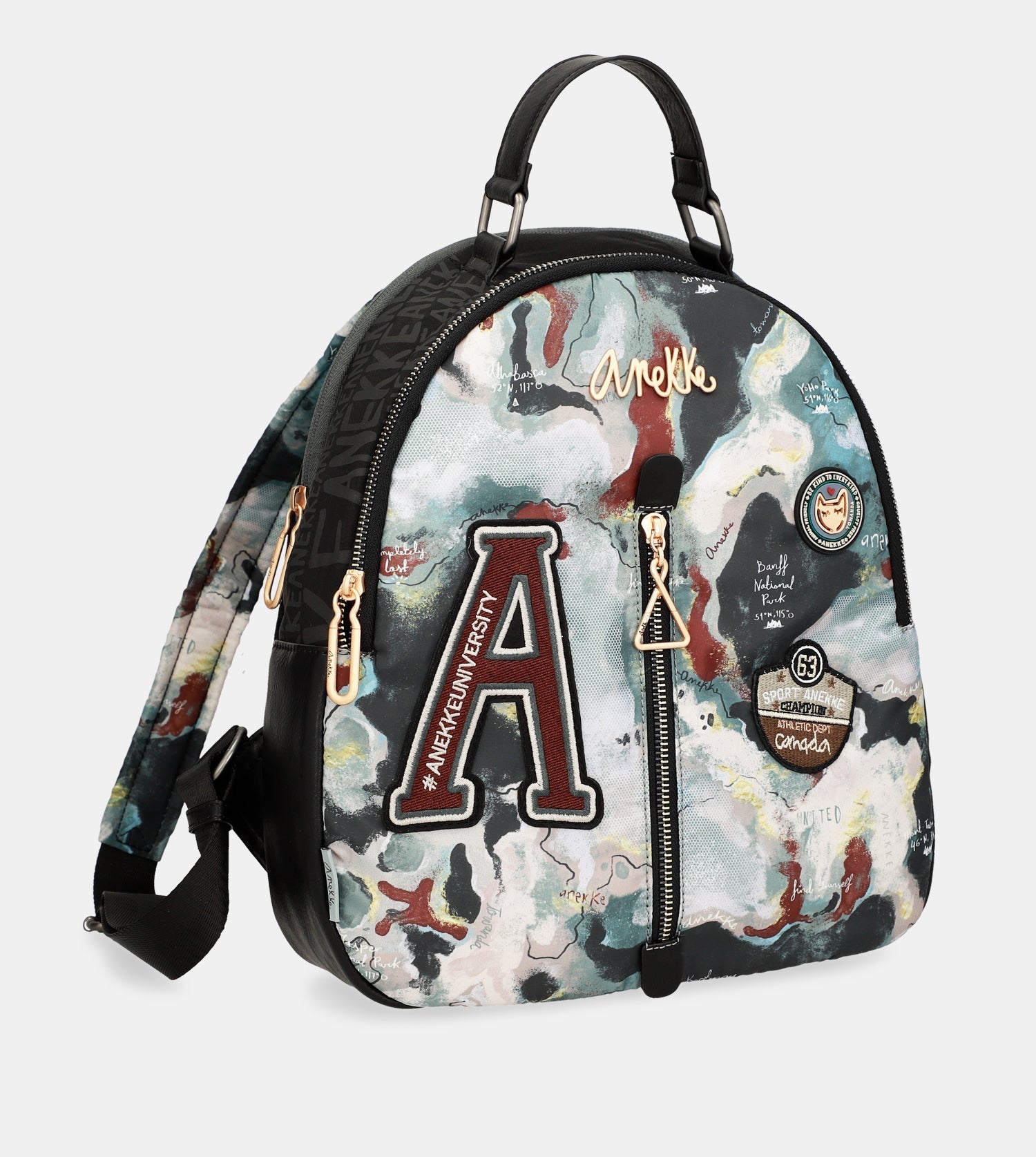 Anekke Woods - Set batoh + peňaženka veľká ♻️ 35875-212/35879-906