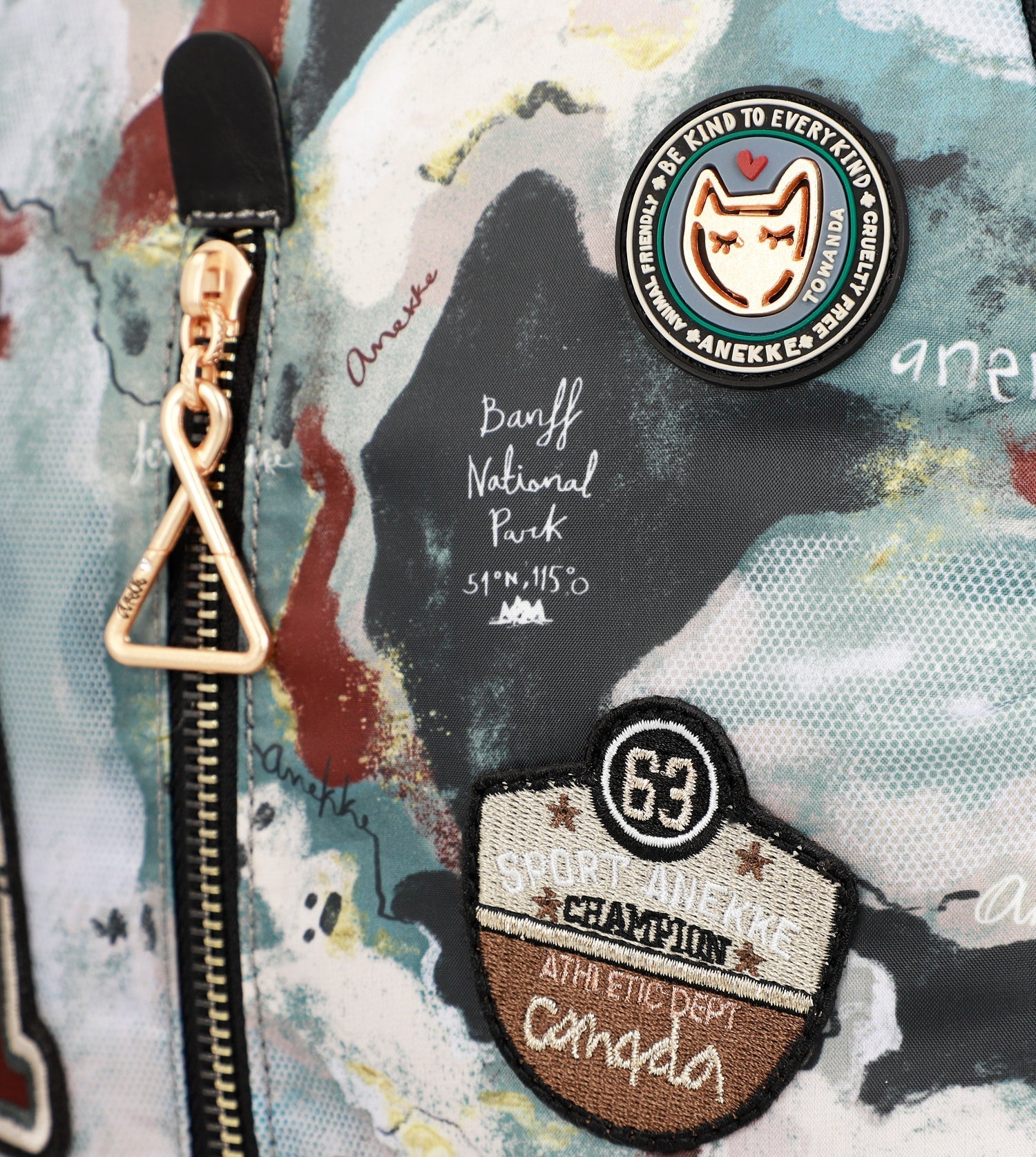 Anekke Woods - Set batoh + peňaženka veľká ♻️ 35875-212/35879-906