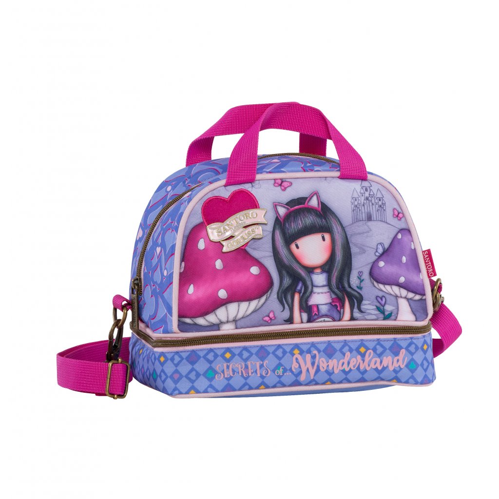 Santoro Gorjuss - Cheshire Cat - Taška na obed 59095G2