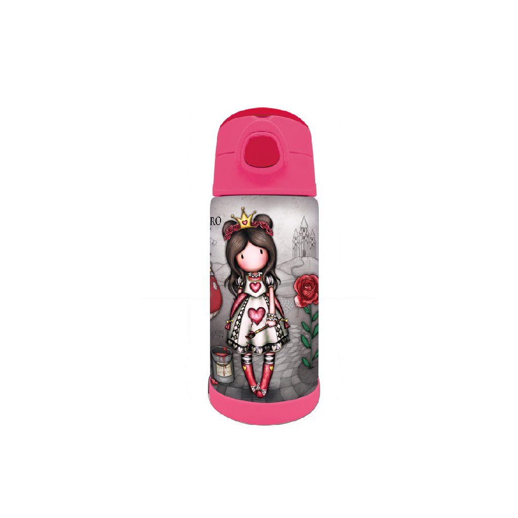 Santoro Gorjuss - Finding My Way - Nerezová fľaša so slamkou 450ml 237151